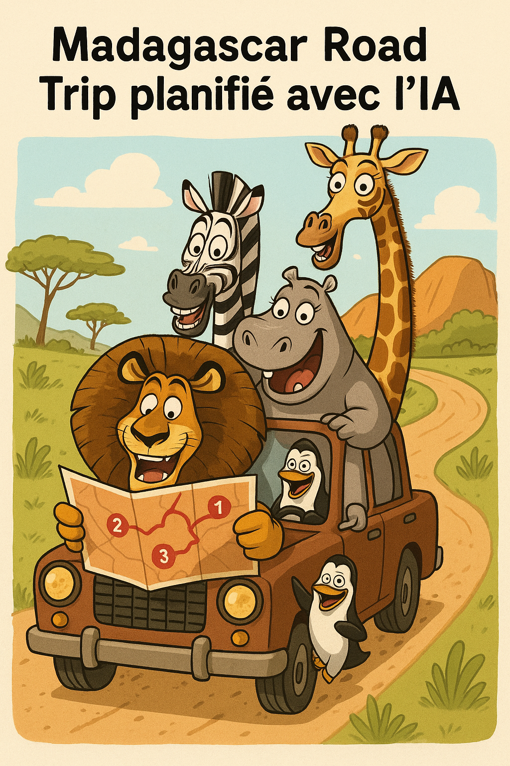 Technologie. J'ai planifié mes vacances à Madagascar avec l'IA